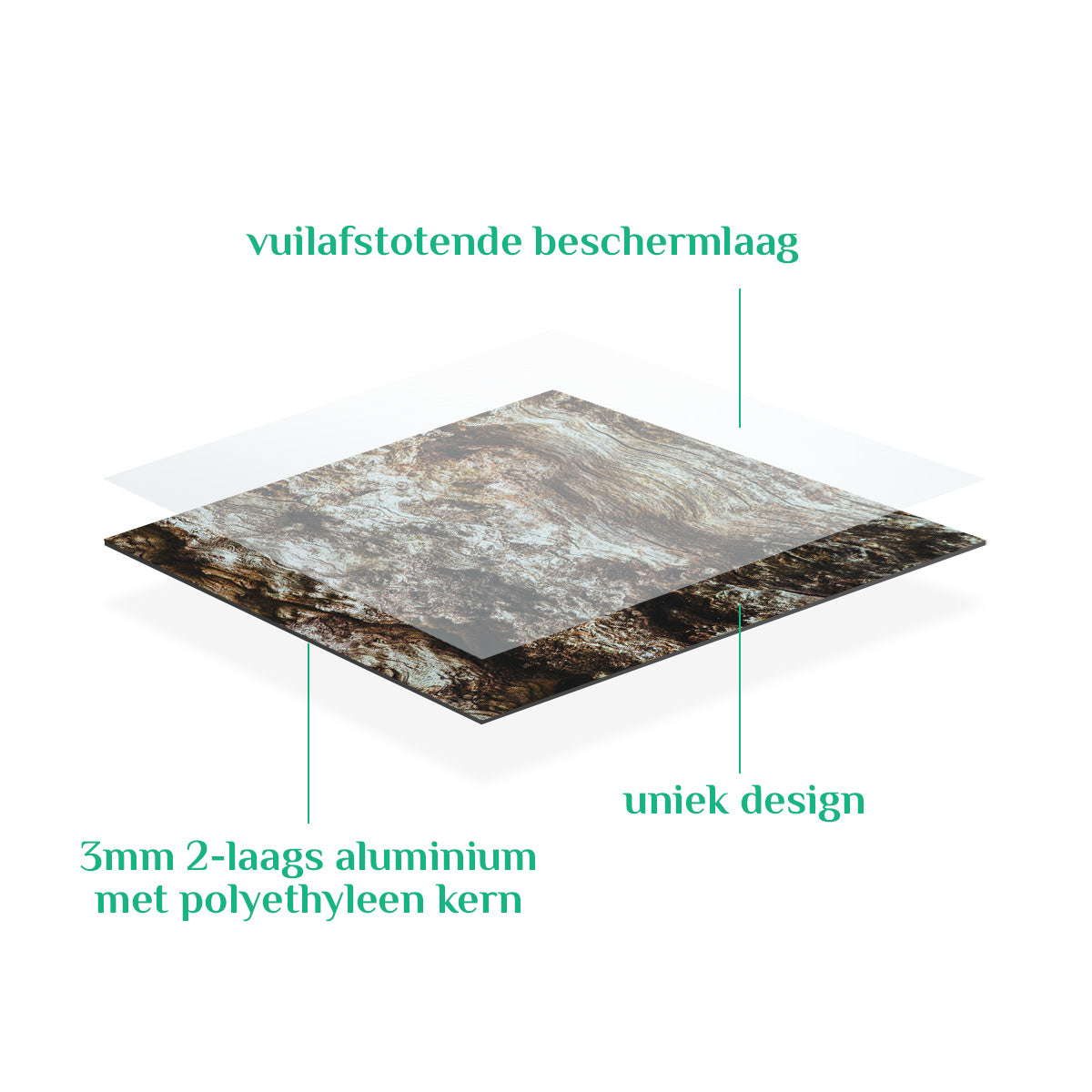 Golvende Houtstructuur