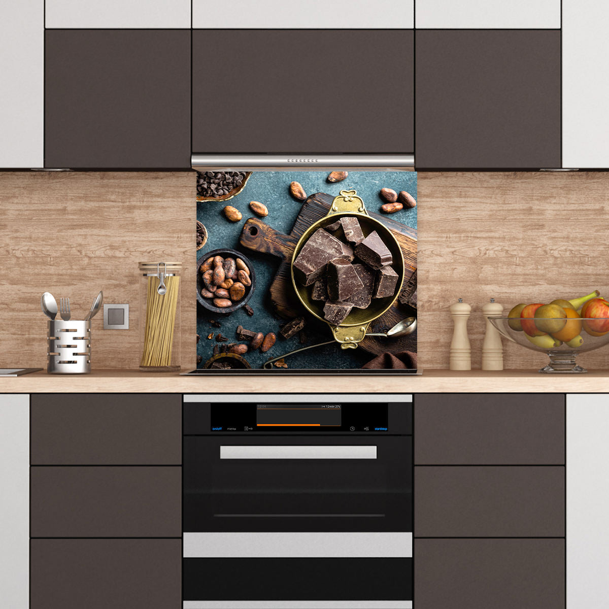 Chocolade stukjes